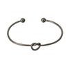 Pulsera europea y americana clásica de Amazon de venta caliente personalizada moderna de amor anudado en forma de corazón para mujer regalo de San Valentín