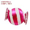 Globo de juguete con forma de caramelo para decoración de ventanas navideñas, globo de película de aluminio de dibujos animados, bola de caramelo navideña