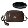 Bolso Casual Estilo Coreano para Mujer de Primavera y Verano Bolso de Hombro Único Bolso Cruzado Bolso para Mamá Billetera para Monedas Bolso para Teléfono Móvil Bolso Universal de Cuero Suave