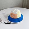 [Oferta Especial] Chapéu de Pescador para Bebê Chapéu de Sol para Primavera e Outono Estilo Coreano Combinação de Cores Verão Infantil Leve Proteção Solar Secagem Rápida Chapéu