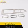 Adequado para 13 Touran vidro elevador moldura decorativa Touran janela do carro painel de interruptores do apoio de braço patch acessórios