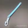 Atacado da Fábrica de Origem: Correntes de Corda Plástica Colorida com Mola, Chaveiros de Plástico, Cordões Anti-Perda, Porta-Cartões, Correntes Retráteis em Cores Doces