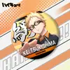 Voleibol co-man juvenil Bar y Chuan Che Ying montaña Feixiong Sun Xiang Xiang Yang insignia secundaria yuan anime periférico insignia