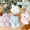 Creativas Orejeras de Peluche de Estrella Lindas Moda Estudiantil Orejeras Combinables Corazón de Niña Invierno Cálido Protección Antihielo para las Orejas Bolsa