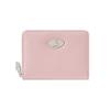 Cartera de Mujer de Cuero Plegable con Cremallera de Color Sólido Ins Log Simple 80% de Descuento En Stock Simple