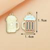 Fabricante de Accesorios para Joyería DIY Estilo Snack, En Stock Fábrica de Joyería DIY Hecha a Mano de Aleación, Accesorios para Joyería DIY con Goteo de Aceite