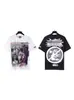 Transfronterizo 24ss Hell Star Hellstar Estilo Europeo y Americano High Street Manga Corta Tendencia Camisetas para Hombre y Mujer Belleza de Nicho Marea
