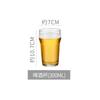 Copo de Vidro para Cerveja Artesanal Fina Famoso na Internet Grande Capacidade Comercial Doméstico Conjunto Personalidade Criativa Alta Qualidade e Alta Qualidade Copo de Chopp