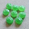 13*15 mm calcedonia Dongling Jade verde seco bebé cerradura colgante pequeña gota DIY pulsera collar accesorios