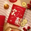 Envelope de Presente de Casamento para Troca de Nome, Presente de Retorno de Casamento de Mil Yuan, Pequeno Envelope Vermelho com o Caractere "Felicidade Dupla" para Bloquear a Porta, Mini Pacote Vermelho Criativo