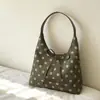 2026 Bolso Cubo Estilo Coreano Nuevo de Lunares Otoño Invierno Hombro Único Viaje Diario Bolso Casual Moda Bolso de Mujer de Lunares