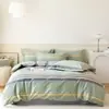 Juego de Ropa de Cama de Cuatro Piezas Floral de Primavera 100% Algodón para Uso en el Hogar, Funda de Edredón Suave de Algodón Puro, Sábana Bajera Matrimonial, Juego de Cuatro Piezas para Todas las Estaciones