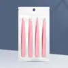 Pinça Preta de Sobrancelha de Aço Inoxidável Pinça Especial para Aparar Sobrancelhas Pinça Reta e Oblíqua Depilação de Pelos Conjunto de Ferramentas de Precisão Rosa para Aparar Sobrancelhas