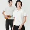 Camisa Casual de Solapa para Cultura Corporativa para Hombres y Mujeres, Camiseta de Manga Corta, Estampada Bordada a la Moda, Nueva Camisa Polo