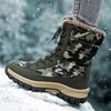 ¡Guau, Resistentes al Frío hasta Menos 40 Grados, Botas de Nieve para Viajes Rusos, Zapatos Gruesos Antideslizantes de Invierno para Hombre, Botas de Algodón