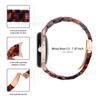 Adecuado para Google Pixel Watch Correa de Resina de Ajuste Delgado Correa de Reloj Google 1/2/3/4/5