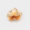 Horquilla Zhongxing Accesorios de corona material soporte de flor tridimensional multicapa núcleo de flor capullo de flor soporte de perla colgante colgante pequeño venta al por mayor