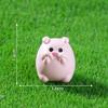 Transfronterizo nuevo lindo mini cerdo caracol animal pequeño adorable decoración diy accesorios micro paisajismo pequeños adornos