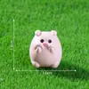 Producto Nuevo Transfronterizo Cerdo Mini Lindo Caracol Figuras de Animalitos Pequeños Paisaje Micro Decoraciones DIY Adornos de Escritorio