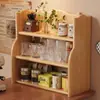 Estante de Almacenamiento de Escritorio, Estante de Almacenamiento para Tazas de Té y Agua, Estante de Almacenamiento para Café, Estante de Almacenamiento de Aparador, Artículo de Venta Caliente Transfronterizo