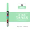 Marcador Acrílico Líquido Recto Punta Suave Apilable Marcador de Color No Mancha Gran Capacidad para Colorear Bolígrafo Acrílico para Estudiantes de Arte