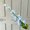 Arranjo de Flores Artificiais Azuis de Luxo para Casamento Arranjo Floral DIY Arranjo de Flores para Janela de Shopping Center ao Ar Livre Paisagismo com Flores Artificiais