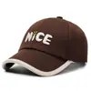 Gorras para niños y niñas, estilo coreano para primavera y otoño, gorra de béisbol versátil de moda con protección solar y bordado de letras
