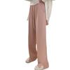 Pantalones de Pierna Ancha Rectos de Tubo Divididos con Suelo de Nube para Mujer, Novedad Primavera 2023, Sueltos, Casuales, Adelgazantes