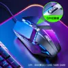 Set de Teclado y Ratón alámbrico AOC KM410 al por mayor para E-Sports Negocios Juegos Colorido Luminoso Textura Metálica