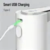 Dispensador de Jabón Eléctrico con Sensor Automático, Tipo Espuma, Máquina Inteligente Recargable por USB para Desinfección de Manos