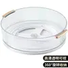 Caja de almacenamiento para cosméticos, estante giratorio, especiero de cocina, organizador de tocador, organizador de productos para el cuidado de la piel, estante redondo para tocador