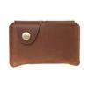 Nuevo Tarjetero Pequeño de Cuero Crazy Horse Estuche para Tarjetas Retro Europeo Billetera Pequeña de Piel de Vaca Hecha a Mano Organizador de Monedas de Moda Creativa