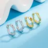 Nuevos ear cuffs geométricos retorcidos de alta calidad, pendientes minimalistas y elegantes para mujer