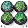Polvo de glitter + lentejuelas pequeñas mixtas + tiras de filamento tipo cebolla traje mixto de joyería para uñas material epoxi para esmalte de uñas