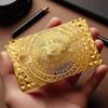 Amazon 2025 Nova Moeda Ouro Série Bitcoin Protetor de Cartão de Crédito Decorativo Adesivo de Proteção Adesivo de Cartão Criativo