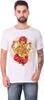 Camiseta Estampada Europea y Americana Transfronteriza Verano Tops de Manga Corta para Hombre Talla Europea Blanco Camiseta de Hombre