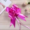 49 flores de tirón suministros para celebración de bodas cinta de lazo caja de regalo de boda empaque decoración de coche de boda tirador de manija de puerta flores de tirón al por mayor