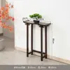 Mesa consola moderna minimalista estilo chino para recibidor, aparador para sala de estar, gabinete de entrada, recibidor Zen, estilo estrecho