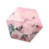 Sombrilla plegable compacta y conveniente para mujer para uso tanto soleado como lluvioso 50% de descuento Mini sombrilla de bolsillo para protección solar y protección UV