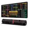 Alfombrilla de Ordenador Grande Popular de Amazon para Aprender Atajos de Teclado Excel Word con Borde de Bloqueo Alfombrilla Antideslizante para Escritorio