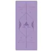 Esterilla de Yoga Raspada con Cáscara de Coco, Caucho Natural, Ecológica, Engrosada, Antideslizante, Impermeable, Adecuada para Mujeres y Hombres, Aislante de Sonido y Amortiguadora