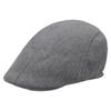 Boina de color liso para hombre transfronteriza primavera y verano Europa y Estados Unidos gorra retro de ala hacia adelante gorra de tela comercio exterior de Amazon