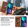 Funda de Cuero para Teléfono Móvil Redmi NOTE13 Arroz Rojo 12C Magnética Xiaomi 14 Funda para Teléfono Móvil 13T Tapa Abatible Estuche Protector