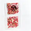 Rodajas de Arcilla Suave Navideña, Accesorios de Relleno Hechos a Mano para Slime, Caramelos, Copos de Nieve, Bastones de Caramelo, Hombrecitos de Jengibre, Materiales Mixtos Creativos