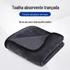Toalha de Limpeza de Carro Trançada Cuidadosamente Selecionada, Pano de Microfibra Absorvente, Espessado, Não Deixa Marcas, Toalha Especial para Lavagem de Carros