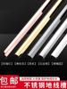 Ranura decorativa anti-pisadas y de presión ranura metálica para suelo aluminio metal ranura de alambre de aluminio ranura protectora abierta exterior canalización hebilla metálica ranura de suelo