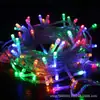 Luces LED decorativas navideñas caja de baterías estrella luz intermitente cadena de luces cadena de cobre gypsophila cadena de luces de estrella venta al por mayor