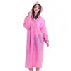 Poncho Impermeable de Eva No Desechable para Adultos al Aire Libre Viaje Concierto Portátil Multifuncional Moda