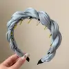 Faixa de Cabeça Onda de Malha com Glitter Fino Crânio Top Novo Estilo Feminino Diário Roupa Externa Faixa para Lavar o Rosto com Dentes Anti-derrapante Acessórios de Cabelo Feminino
