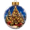 Adornos de bola de Navidad, decoraciones de bola de plástico, árbol de Navidad, Papá Noel, muñeco de nieve, renos, decoraciones de escena de tren, decoraciones navideñas